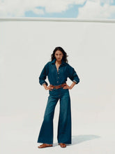 Saturday Denim Wide Leg - Dark Sea Wash