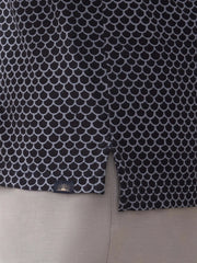 Short-Sleeve Movement™ Pique Polo - Midnight Fishscale