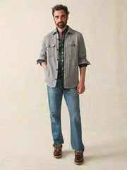 Inlet Knit CPO - Medium Grey Melange