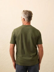 Nazare Sunwashed Tee - Fall Evergreen