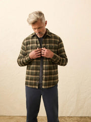 Heirloom Portuguese Flannel Shirt - Garret Verde Plaid