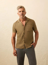 Short-Sleeve Hemp Blend Shirt - Timber