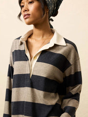 Legend™ Sweater Rugby Popover - Navy Rugby