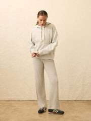 High Standard Fleece Hoodie - Light Grey Heather