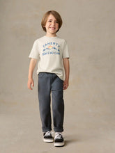 Little Kids Graphic Surf & Ski Club Tee - Light Grey Heather
