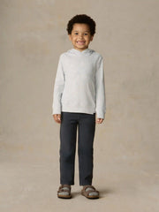 Little Kids Sunwashed Organic Hoodie - Light Grey Heather