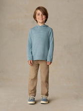 Little Kids Sunwashed Organic Hoodie - Stormy Lake