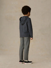 Little Kids Sunwashed Organic Hoodie - Blue Nights