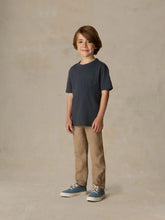 Little Kids Sunwashed Regenerative Pocket Tee - Dune Navy