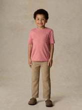 Little Kids Sunwashed Regenerative Pocket Tee - Faded Flag