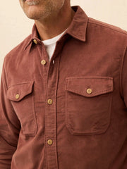 Stretch Terry Corduroy Workshirt - Chestnut Ridge