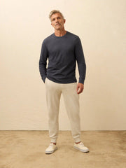 Long-Sleeve Sunwashed Tee - Dune Navy
