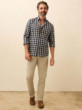 Soft Twill Movement™ Shirt - Navy Smoke Plaid