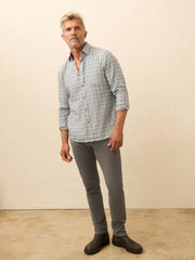 Movement™ Brushed Shirt - Ice Island Plaid