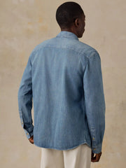 Original Organic Denim Shirt - Sea Isle Wash