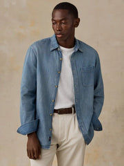 Original Organic Denim Shirt - Sea Isle Wash
