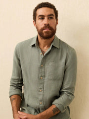 Laguna Linen Shirt - Valley Sage