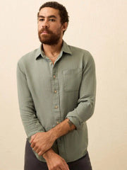 Laguna Linen Shirt - Valley Sage
