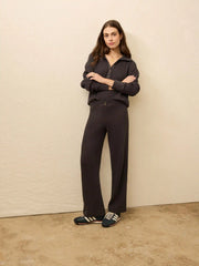 Apres Waffle Pant - Washed Black