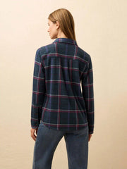 Legend™ Sweater Shirt - Northern Lights Plaid