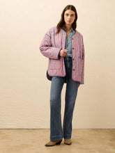 Horizon Series Quilted Jacket - Berry Lucy Stripe