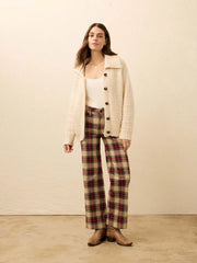 Heirloom Cotton Outback Cardigan - Cream