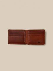 Leather Bi-Fold Wallet - English Tan