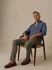 Stretch Terry 5-Pocket Pant - Pine Forest