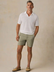Movement™ Linen Short - Sage Cliff