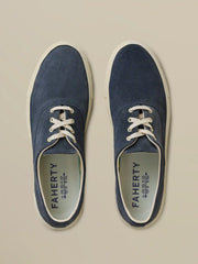 Faherty X Opie Way Deck Sneaker - Spellbound