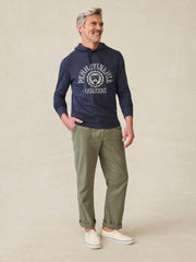 University of Pennsylvania Sunwashed Organic Hoodie - Blue Nights