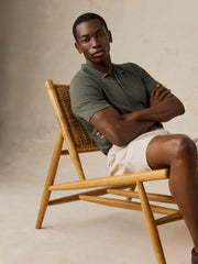 Short-Sleeve Movement™ Pique Polo - Tropics Olive Melange