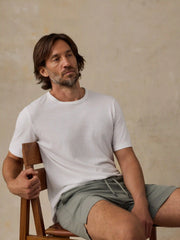 Sunwashed Regenerative Tee - White