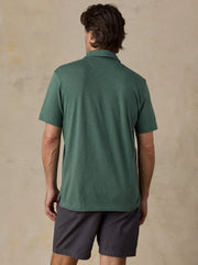 Sunwashed T-Shirt Polo - Island Spruce