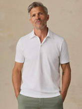 Sunwashed T-Shirt Polo - White