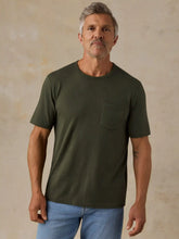 Sunwashed Regenerative Pocket Tee - Forest Grove