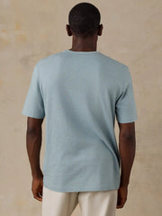 Sunwashed Regenerative Pocket Tee - Hull Teal