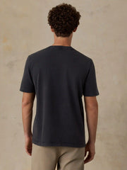 Short-Sleeve Recycled Cotton Tee - Ridge Black