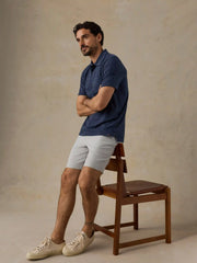 Short-Sleeve Breeze Polo - Midnight Skies Heather