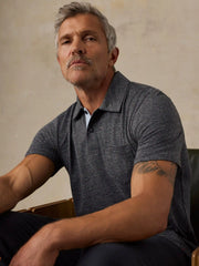 Short-Sleeve Breeze Polo - Ridge Black Heather