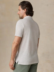 Short-Sleeve Breeze Polo - Desert Wake Stripe