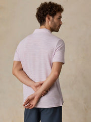 Short-Sleeve Breeze Polo - Orchid Wake Stripe