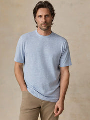 Short-Sleeve Breeze Tee - Blue Isle
