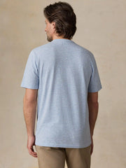 Short-Sleeve Breeze Tee - Blue Isle