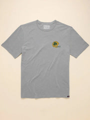 Notre Dame Sunwashed Tee - Granite Heather