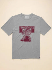 Texas A&M Sunwashed Tee - Granite Heather