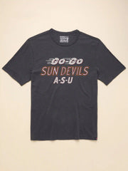 Arizona State University Sunwashed Tee - Graphite