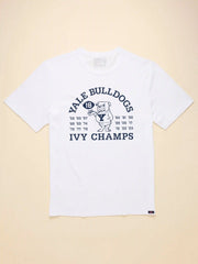 Yale Sunwashed Tee - White