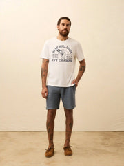 Yale Sunwashed Tee - White