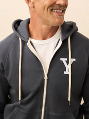 Yale High Standard Fleece Zip Hoodie - Blue Nights
